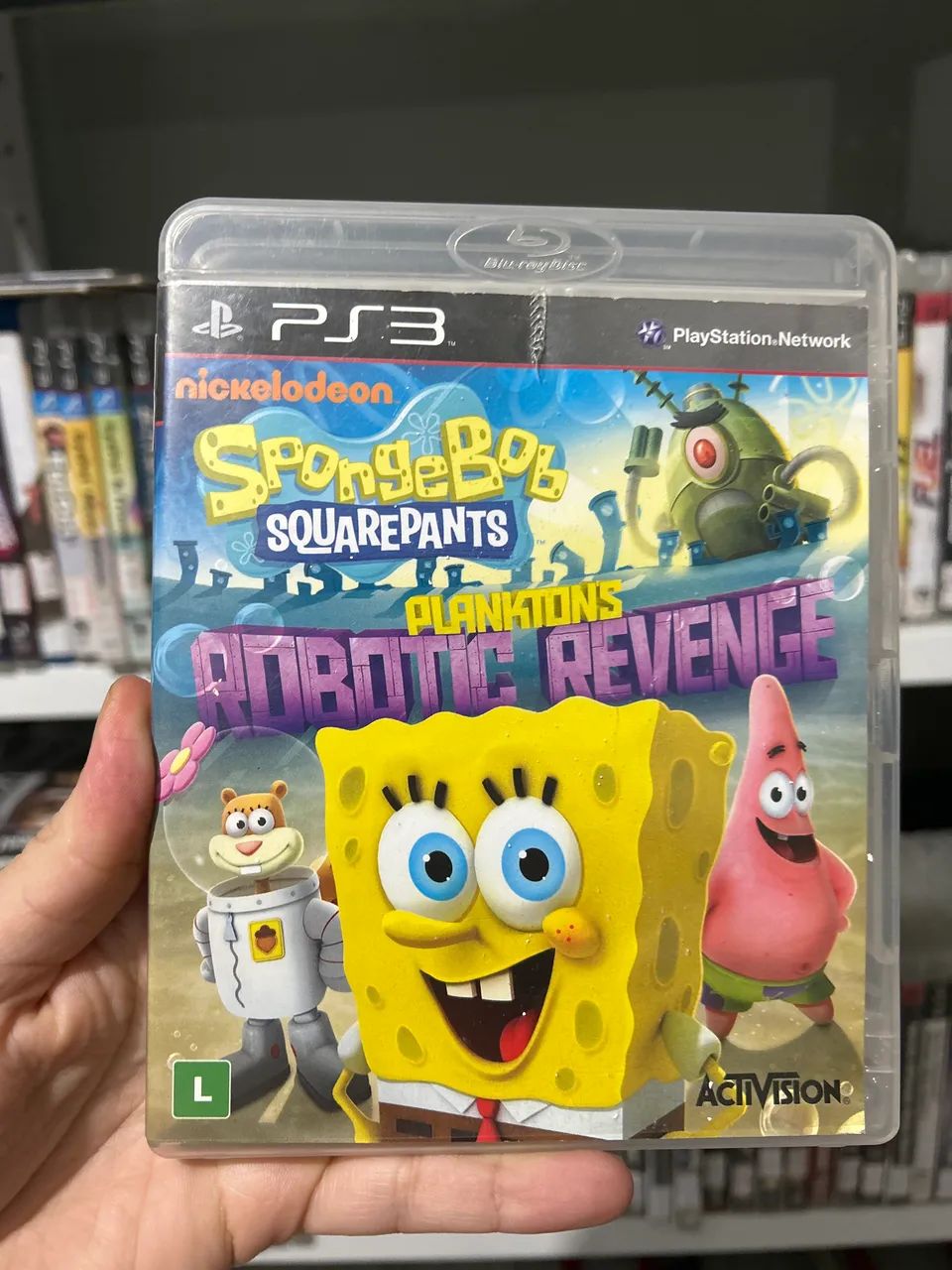 Bob esponja planktons robótic Revenge PS3