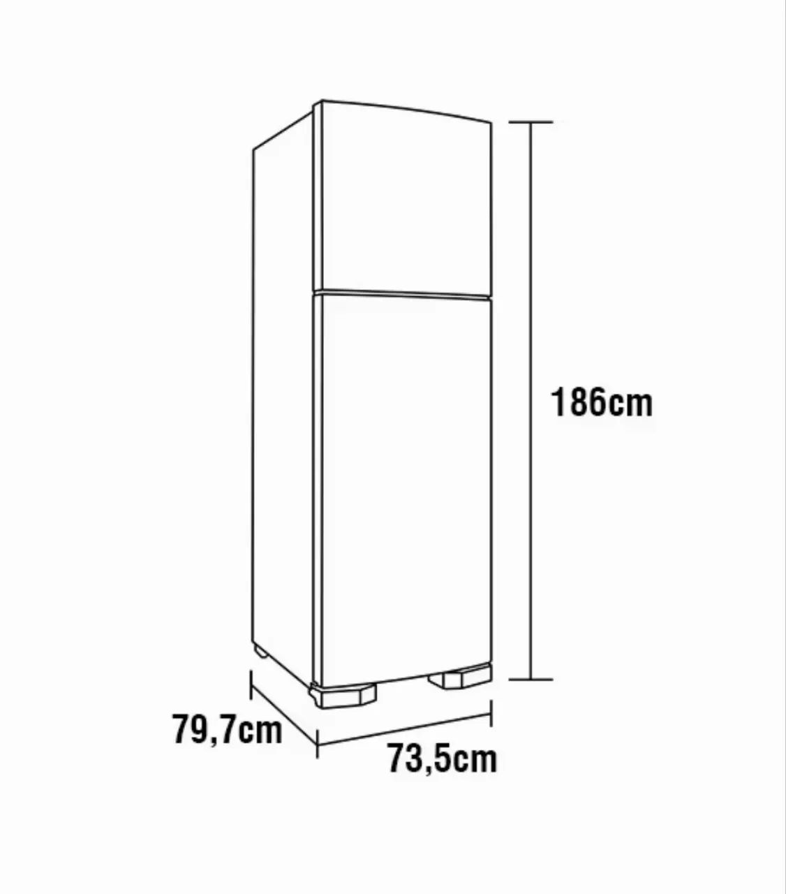 GELADEIRA ELECTROLUX TF52 - 464 L - Geladeiras e Freezers - Jardim