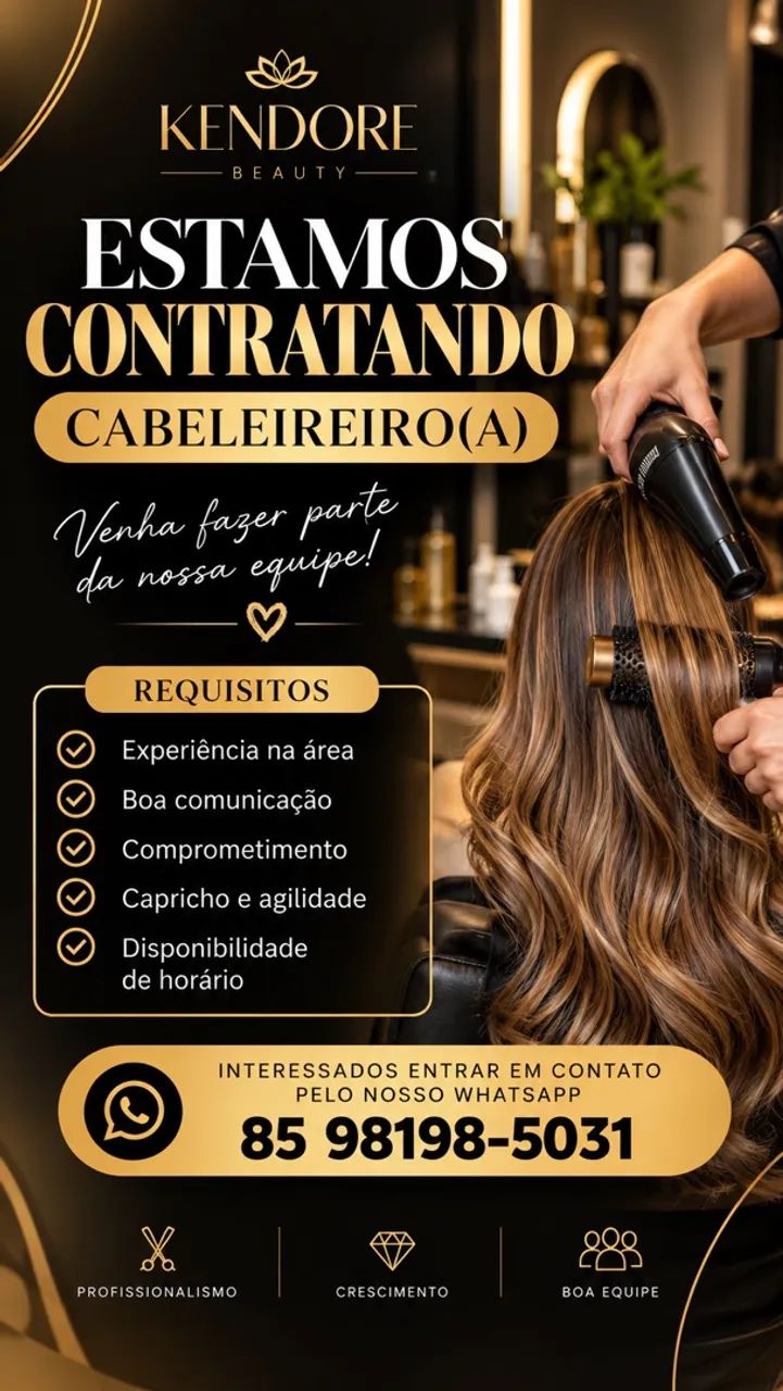 Contata-se Manicure e Cabeleireiro  - Foto 2