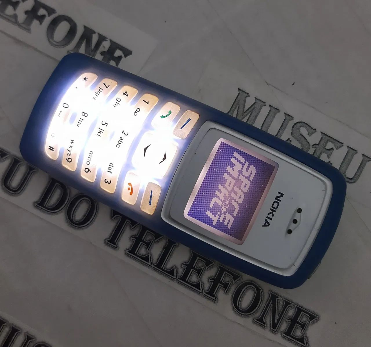 Nokia 2100 original celular antigo RELIQUIA azul  - Foto 4