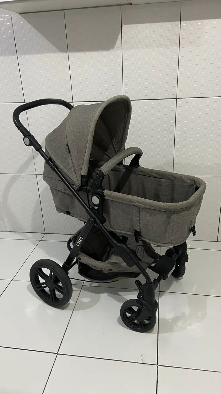 Kit Carrinho de bebê + bebê conforto  - Foto 2