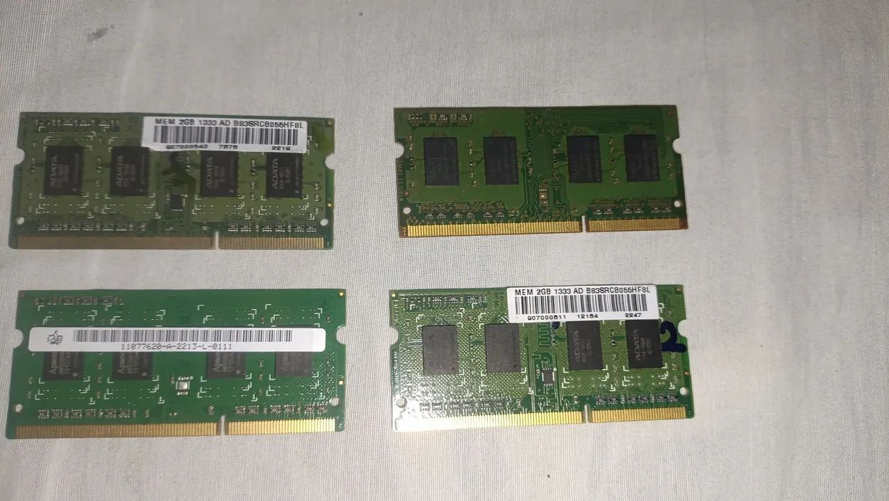 MEMORIA RAM DDR3 NOTEBOOK 8GB