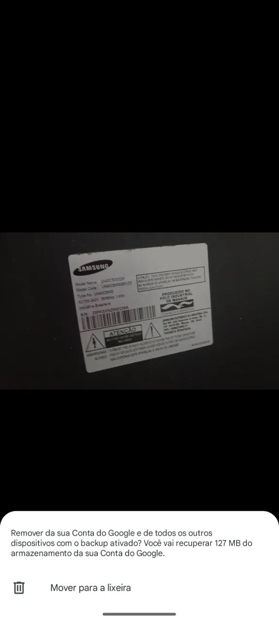 Tv com defeito e sem controle remoto 60,00