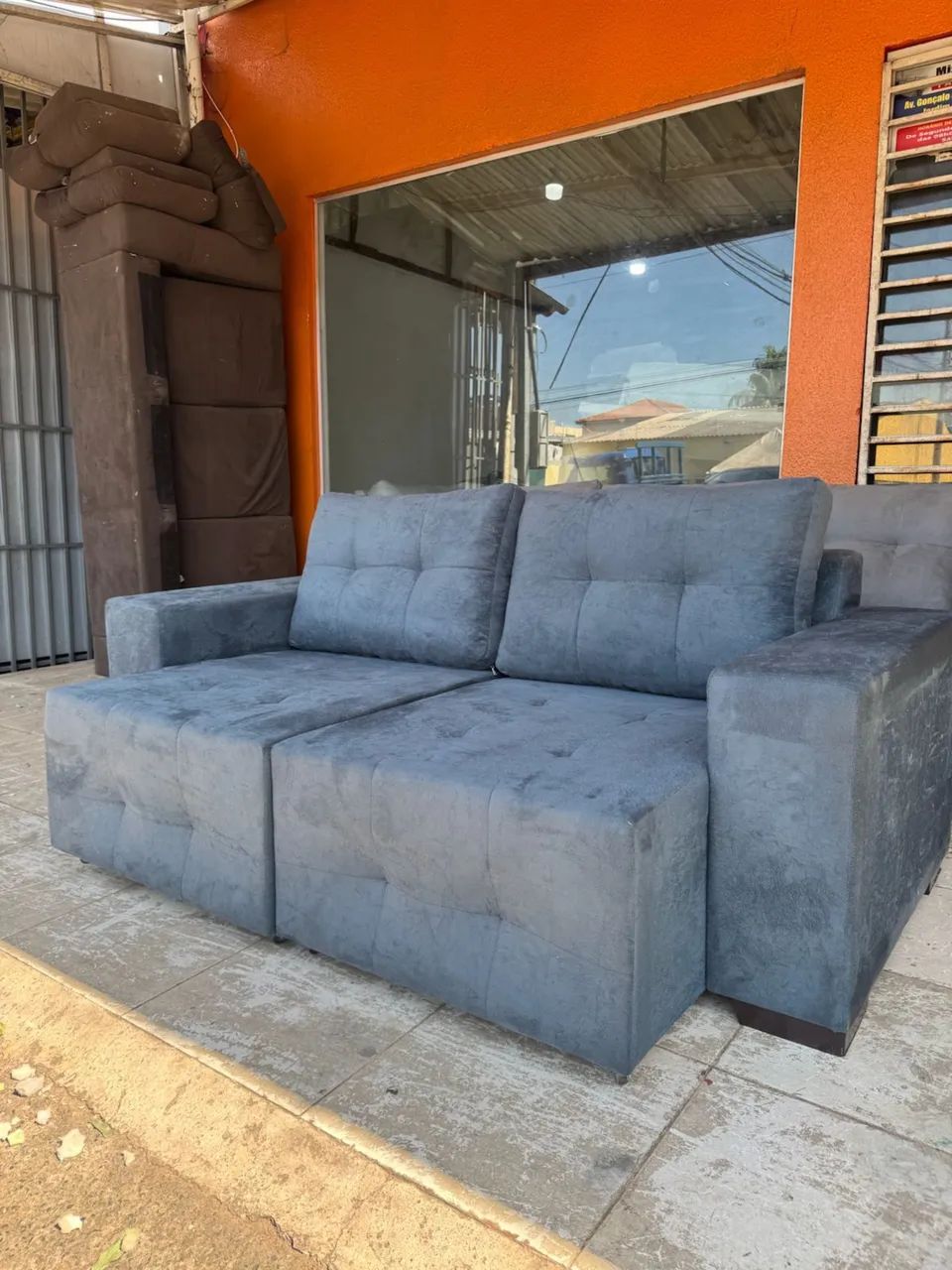 Sofá retrátil almofadado  - Foto 3