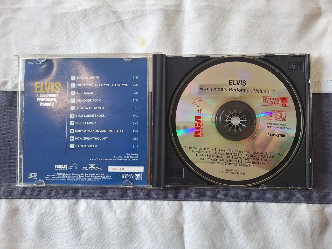 CD Elvis A Legendary Performer Original Colecionável - Foto 3