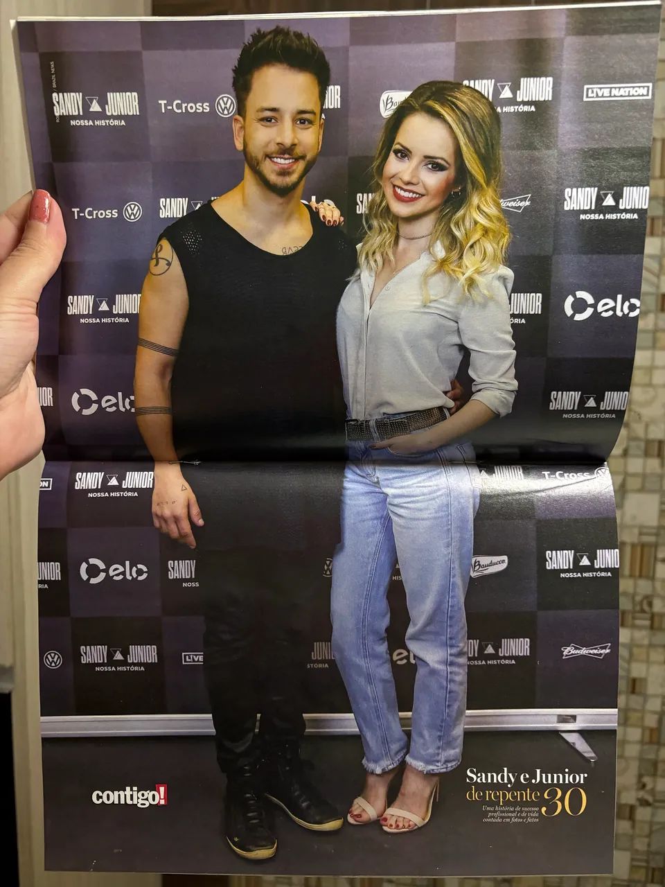 Revista Contigo - Edição Especial Sandy e Júnior  - Foto 2