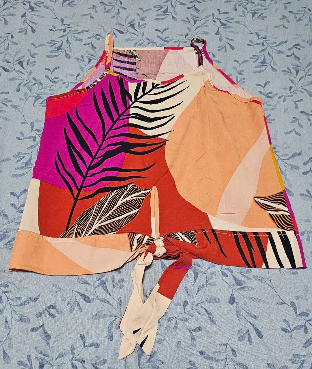 Blusa Regata Estampada Colorida - Foto 3