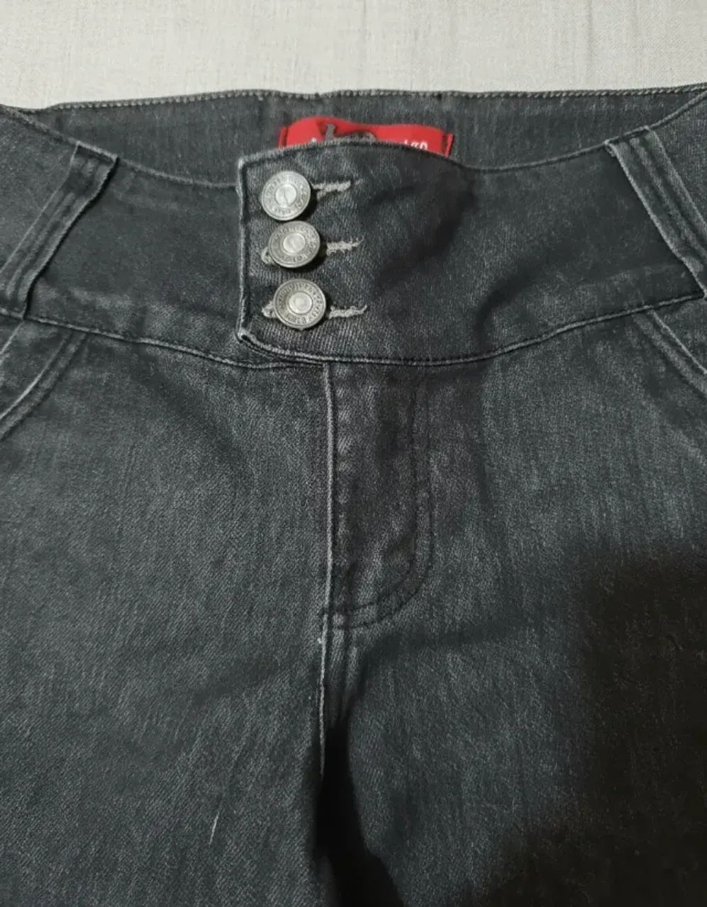 Bermuda Jeans Versão A denin de luxo - Foto 4