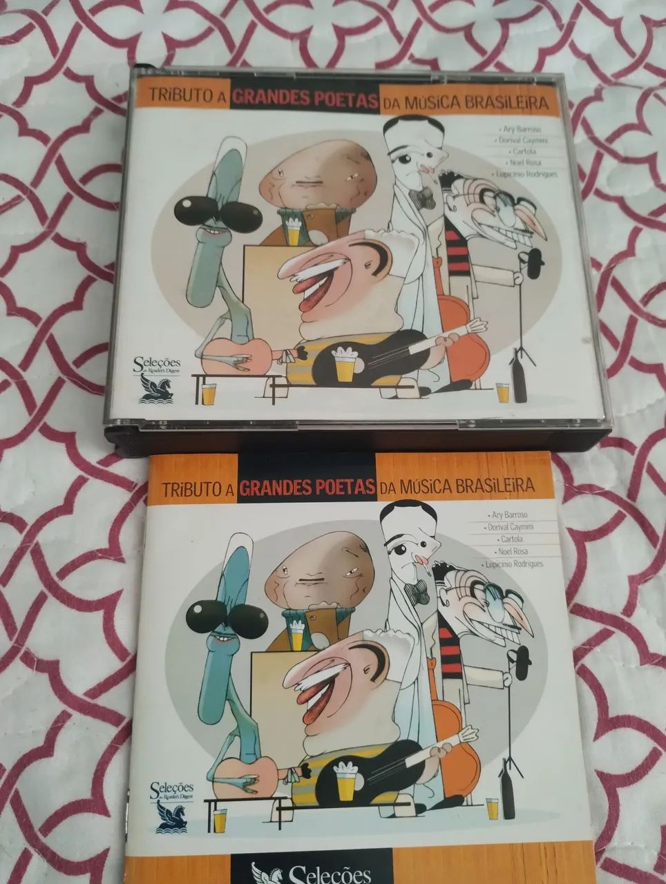 Cds box poetas da música. Ary Barroso, Dorival Caymmi,Cartola,Noel Rosa e Lupicínio Rodrig