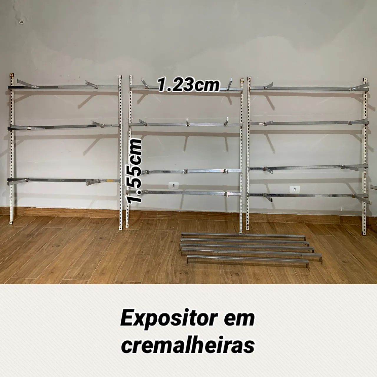 KIT PARA LOJA EM CREMALHEIRAS CROMADAS  - Foto 2
