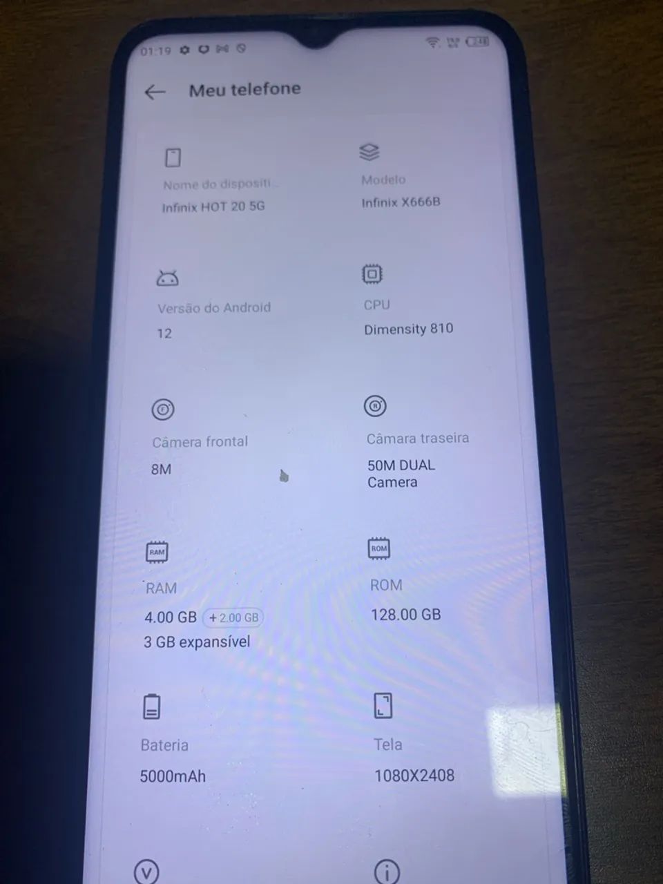 Smartphone INFINIX HOT 50 - Foto 5