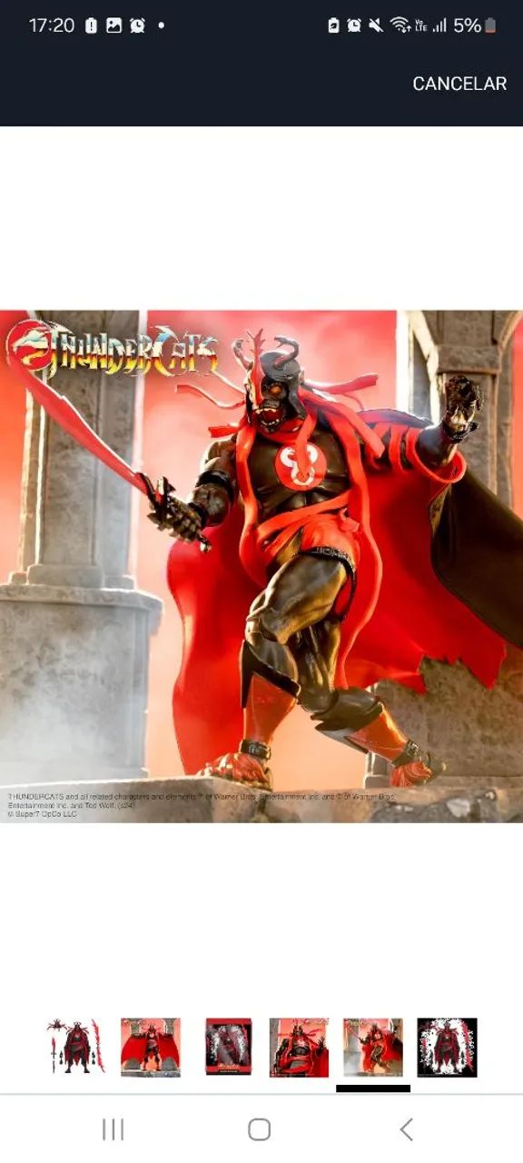 Super7 Thundercats ULTIMATES! - Mumm-Ra The Ever Living (Black/Red) Action Figure - Foto 3