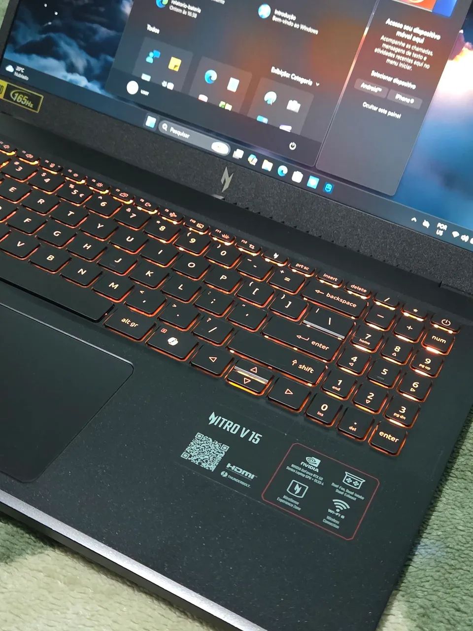 NOTEBOOK GAMER ACER NITRO V15 I5 RTX 5050 - Foto 3