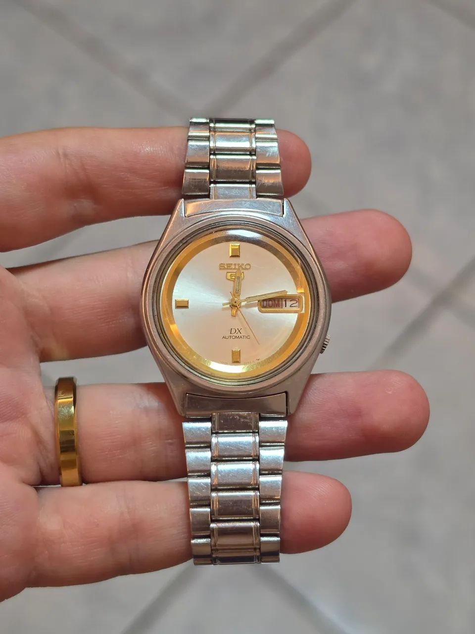 Relógio Seiko 5 DX Automático Vintage - Foto 5