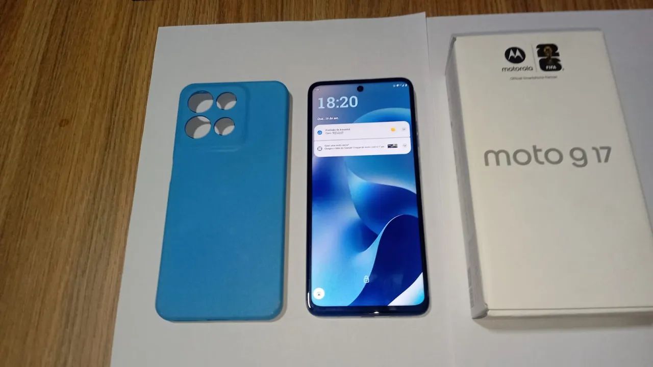 Vendo moto g17 novo 