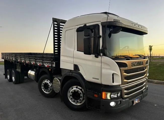 scania p 310 8x2 ano 2014 carroceria - Foto 5