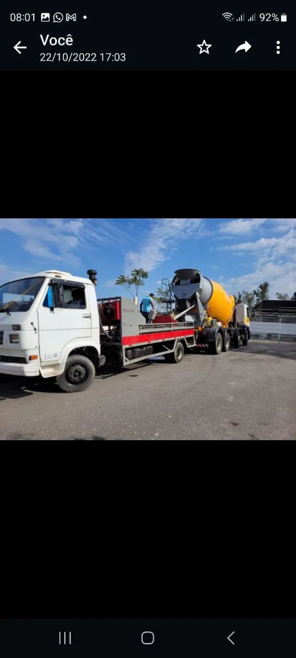 Caminhão bomba de concreto  - Foto 2
