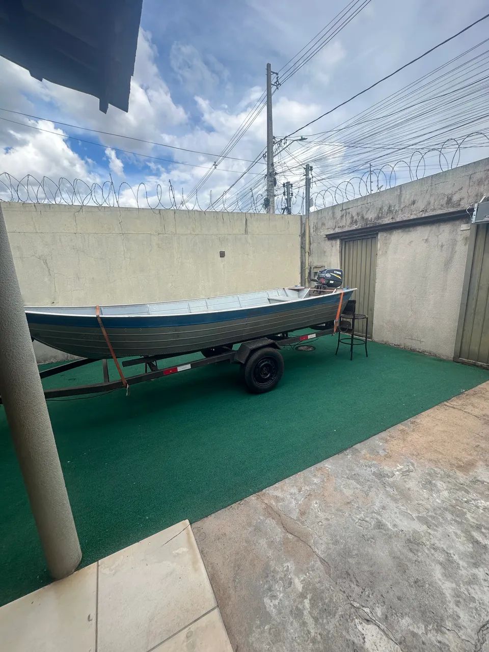 Vendo kit barco canoa e carreta - Foto 3