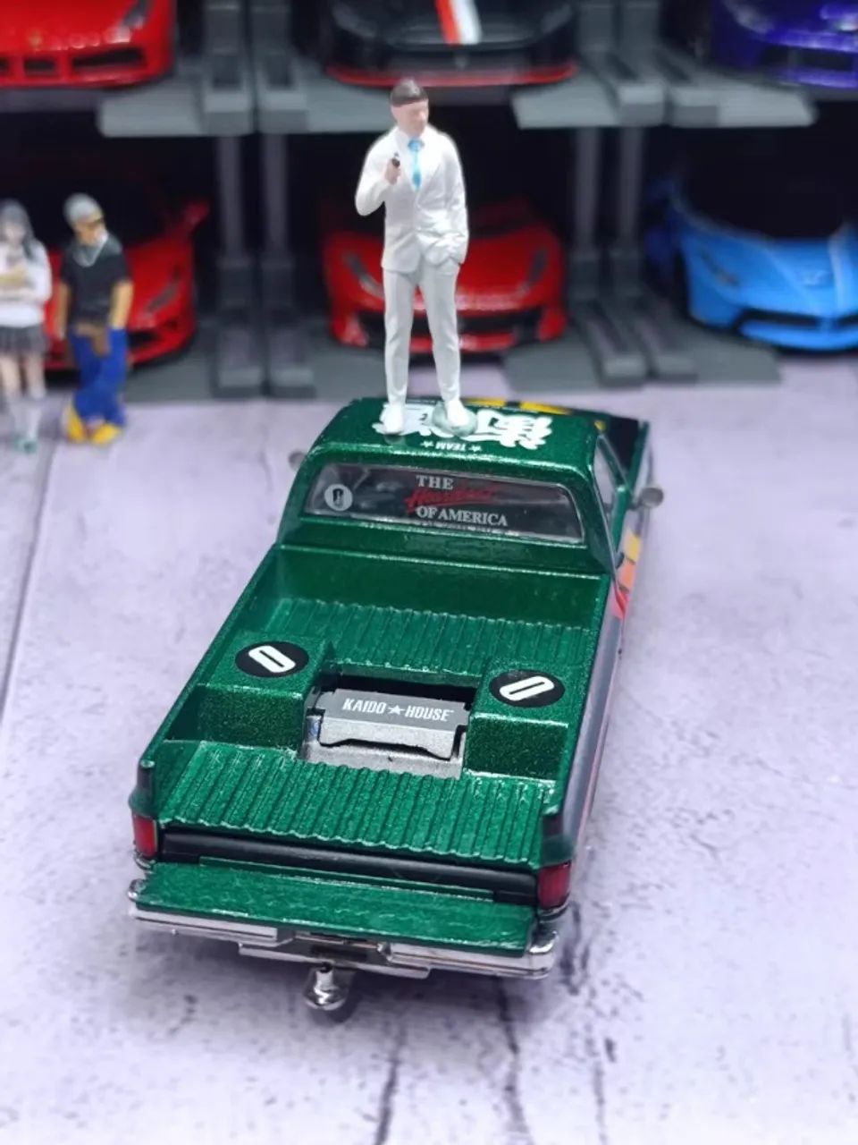 mini gt KAIDO Chevrolet Silverado　チェイス CHASE Kaido House 1:64 Chevrolet Silverado Kaido #112 - Counting Minis