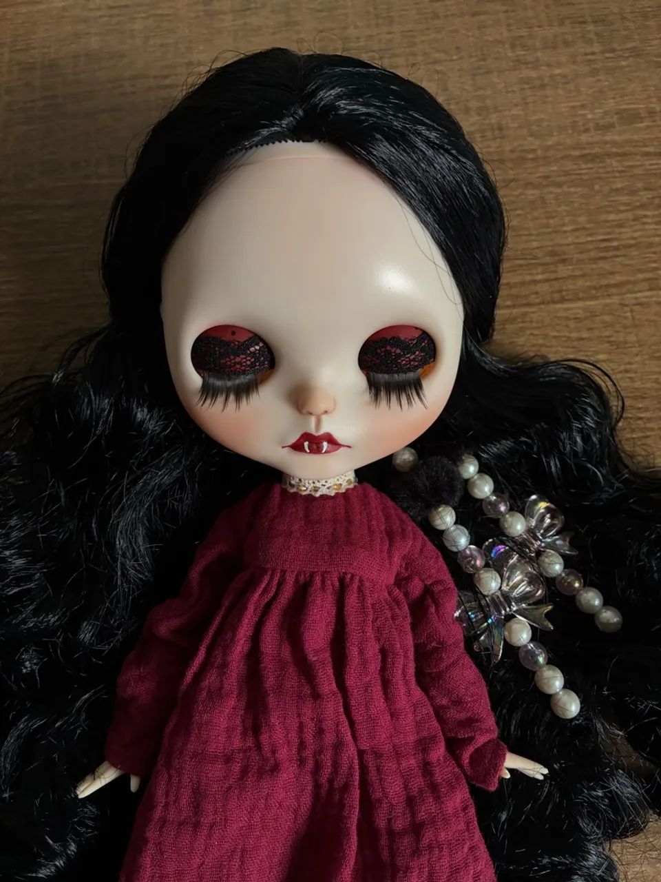 Blythe customizada Vampira Carmilla - Foto 2