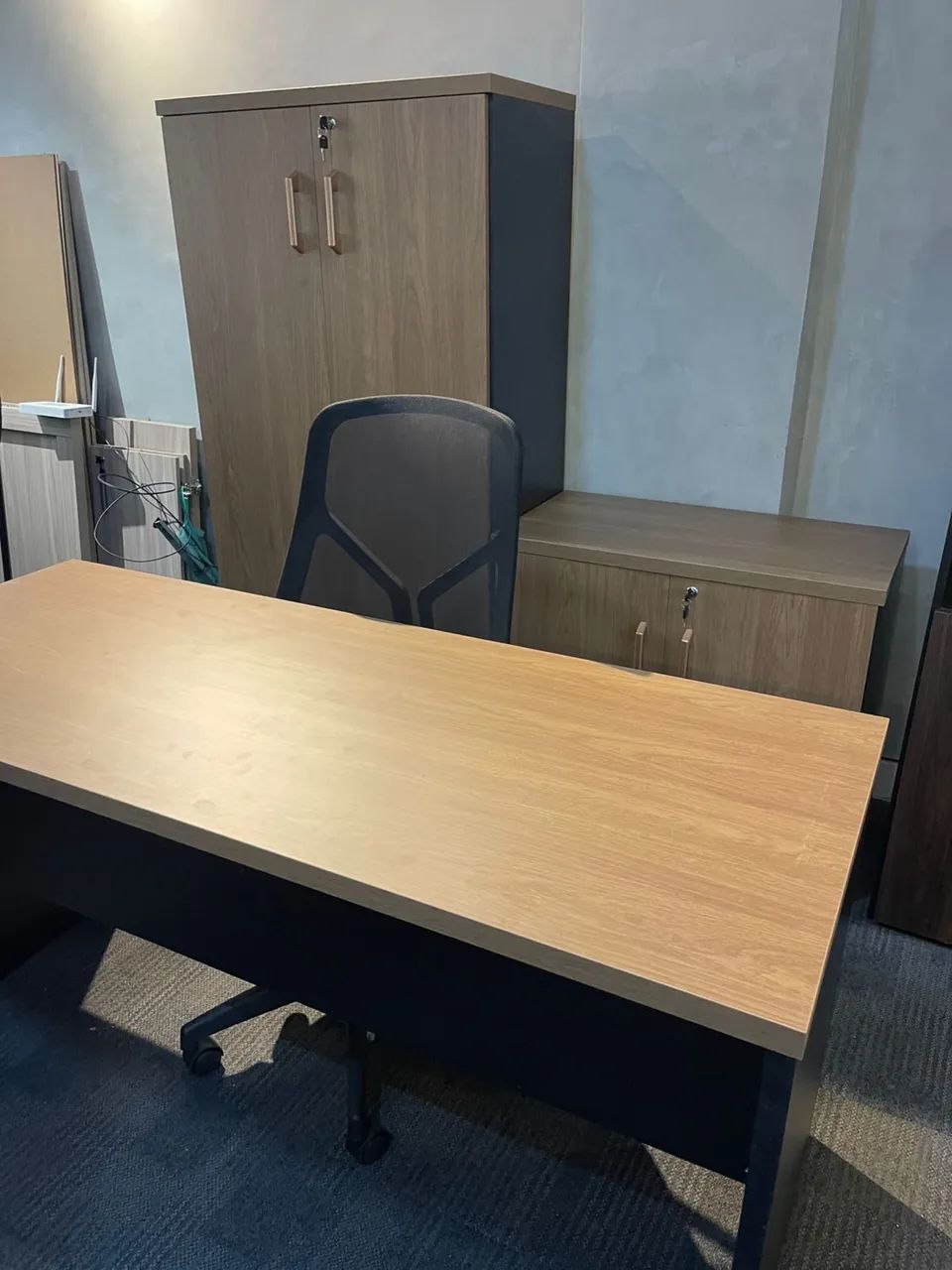 MESA E ARMARIOS DE ESCRITORIO LOJA IKONOFFICE  - Foto 2