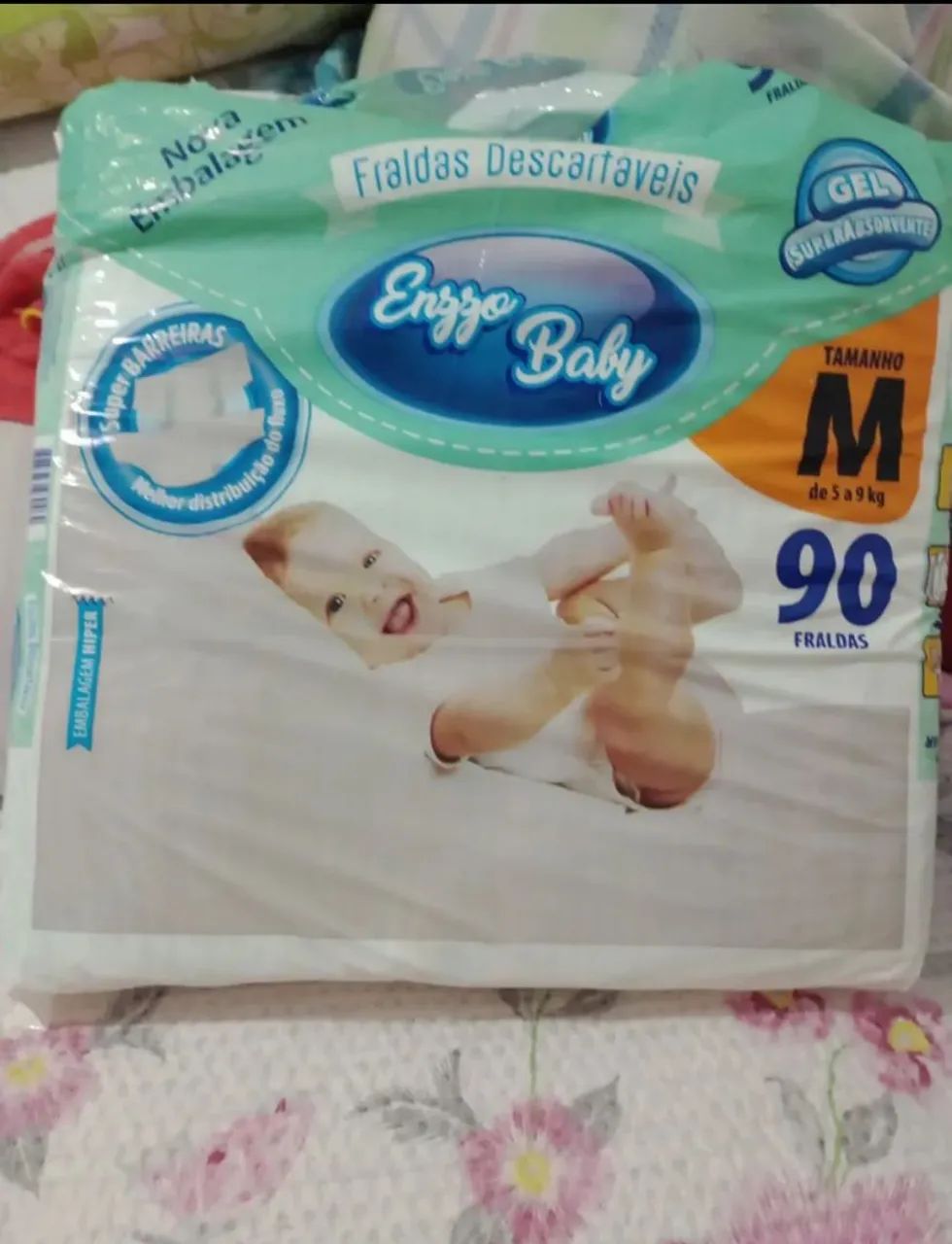 Fralda M 80 reais  - Foto 4