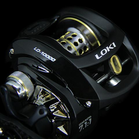 Carretilha Perfil Baixo Para Pesca Loki By Nakamura 10000 - Nova - Foto 5