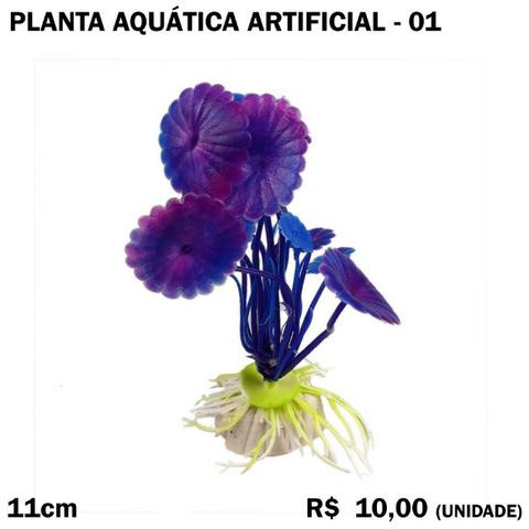 Planta Aquática Artificial Modelo 01