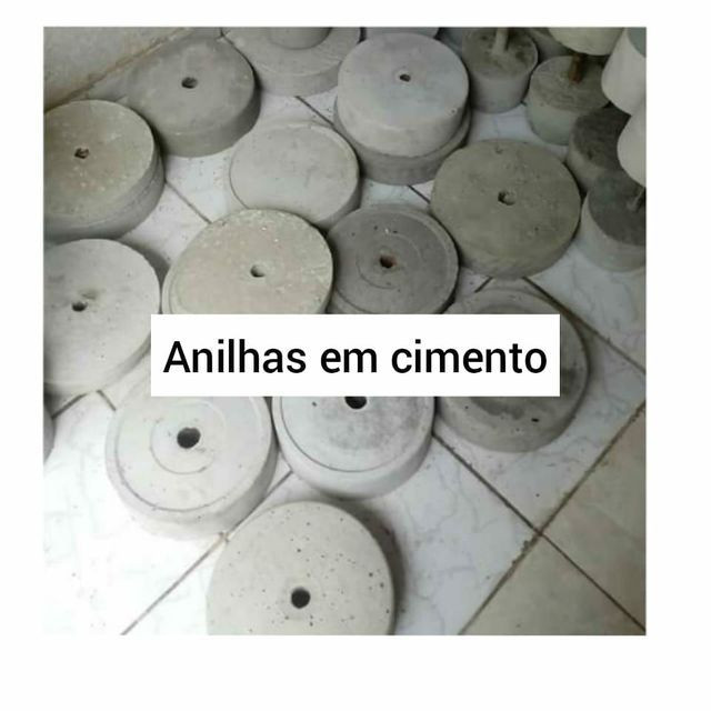 Anilhas,halteres em concreto - Foto 3