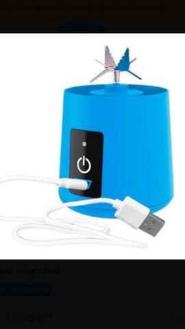 Mini liquidificador portátil 6 lâminas - Foto 2