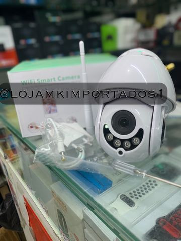 Câmera de segurança interna e externa speed dome 360 graus