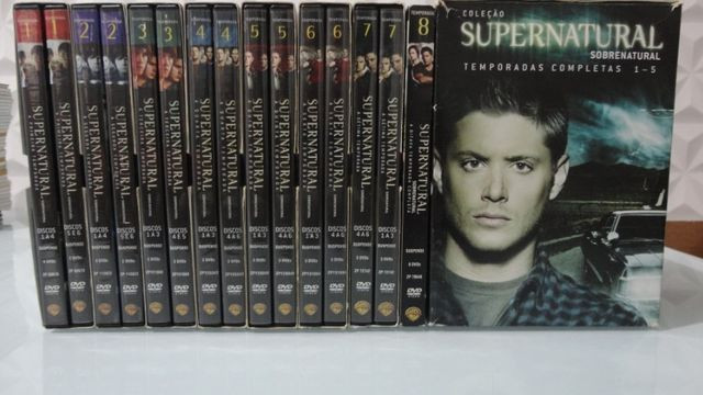 Box DVDs Supernatural Temporadas 1-8 Completas - Foto 2