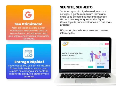 Criação de sites / lojas + benefícios - Foto 3