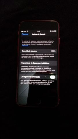 IPhone SE 2020 128 GB chamar no WhatsApp chat não está funcionando . - Foto 4