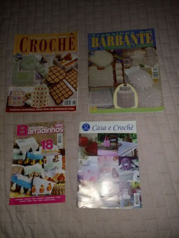 Revistas de crochê variadas - Foto 6