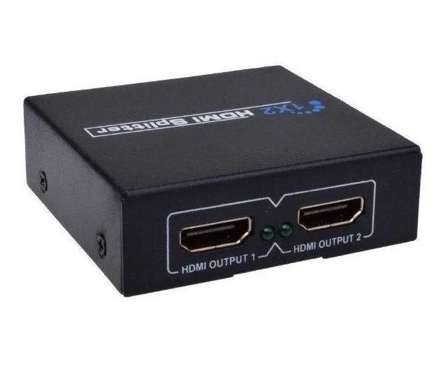 Splitter Distribuidor Divisor Hdmi Hdcp 2x1 Video 1080p Com Fonte 5V - Foto 2