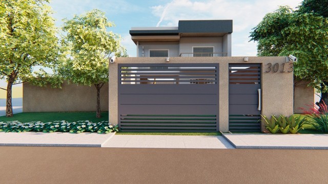 Fachada 3D Projeto Residencial Comercial Ambientação Interna Externa. - Foto 2