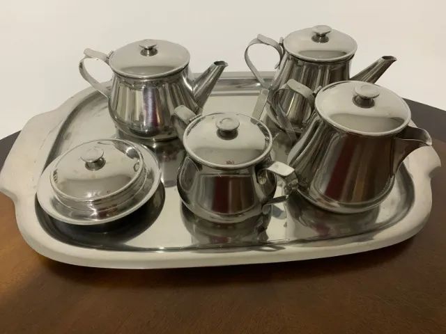 Conjunto de Café e Chá Inox Meridional | Móvel de Cozinha Meridional Nunca  Usado 40115245 | enjoei