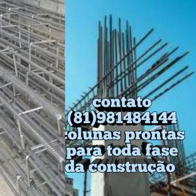 Coluna soldadas Colunas ferragens direto de fábrica - Materiais de  construção e jardim - Jardim Atlântico, Olinda 1242799584