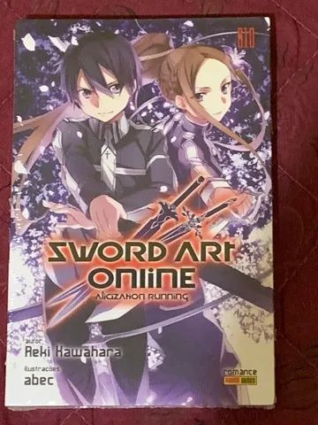 Sword Art Online Novel (Livro) - Volume 10 Alicization Running, NOVO