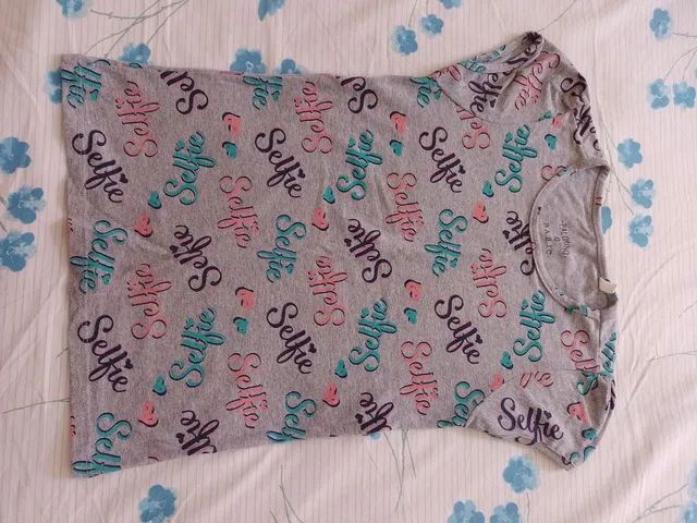 Blusas femininas - infantil - usadas - Foto 2