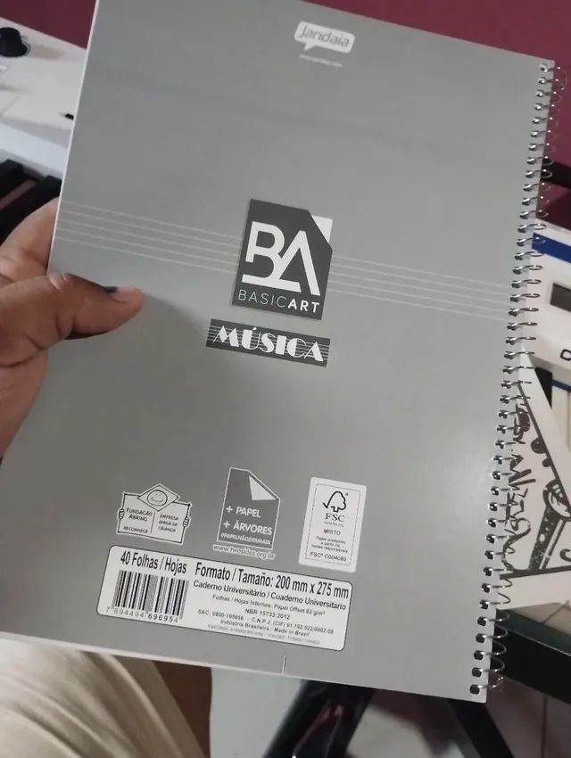 Caderno de música  - Foto 4