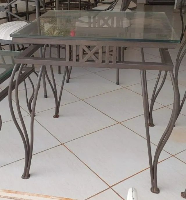 Vendo Conjunto de Mesas Laterais e Mesa de Centro - Foto 3