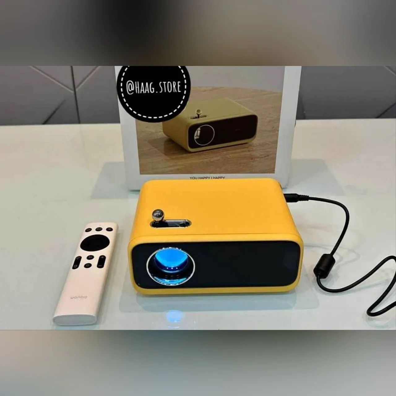 Mini Projetor Xiaomi Wanbo Multimídia 720-1080p/200 ansi/40 a 120p