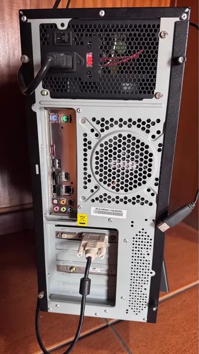 Computador PC Completo Barato + Monitor + Teclado e Mouse - Divido no Cartão de Crédito  - Foto 2