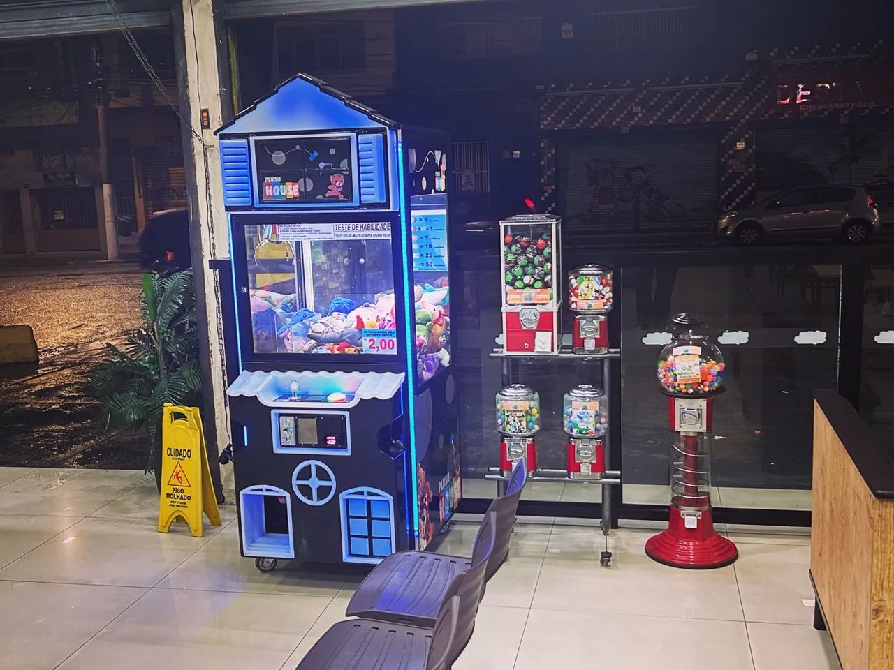 Máquinas de Pegar Pelúcias - Foto 5