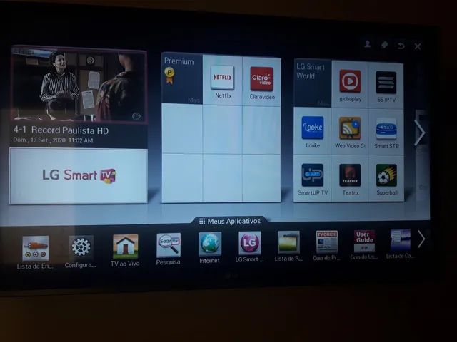 TV led LG hdmi e usb Smart 42 polegadas impecável  - Foto 3