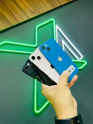 IPHONE 13 SEMINOVO - AZUL OU BRANCO ?? - PARCELO 