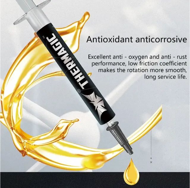 óleo lubrificante para Fan cooler CPU, gpu, notebook, consoles e etc - Foto 2