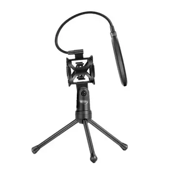 Suporte Microfone de Mesa Youtuber c/ Filtro POP Filter Andowl PS-2 - Loja Natan Abreu